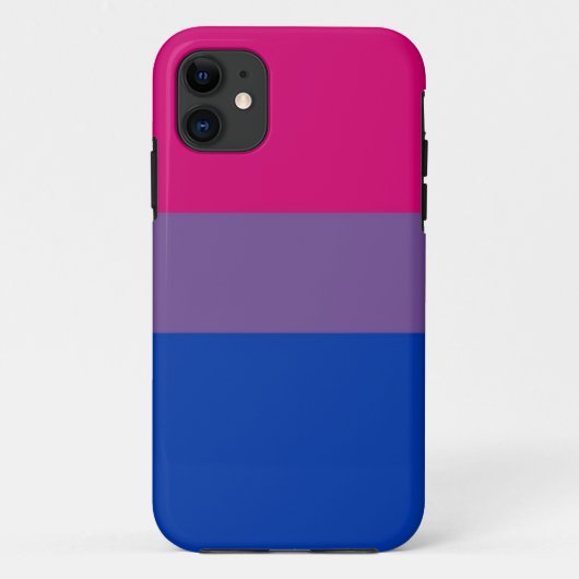 Bi-vlaggen voor biseksuele pride Case-Mate iPhone case (Achterkant)