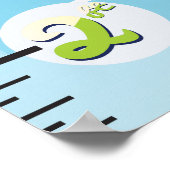 Bi-vlakke groeigrafiek poster (Hoek)