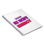 Bi Vrouw Energie Notitieboek (Rechterzijde)