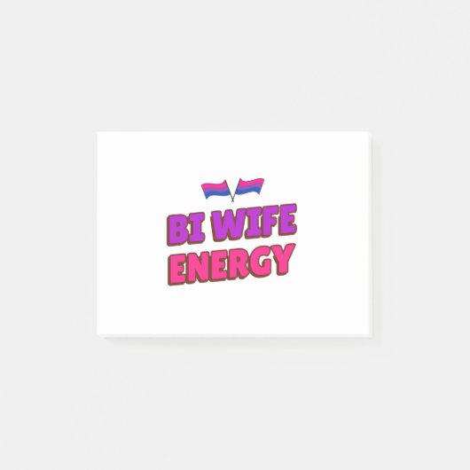 Bi-vrouw-energie Post-it® Notes (Voorkant)
