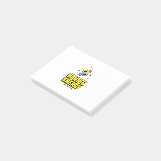 Bi Vrouw Energie Post-it® Notes (Schuin)