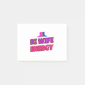 Bi Vrouw Energie Post-it® Notes (Voorkant)