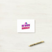 Bi Vrouw Energie Post-it® Notes (Op bureau)