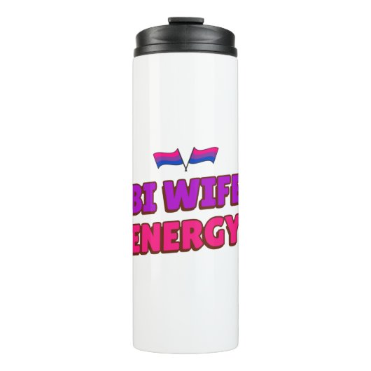 Bi Vrouw Energie Thermosbeker (Voorkant)