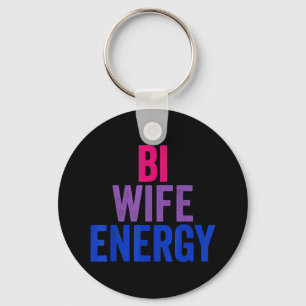 Bi Wife Energy Bisexual Pride Sleutelhanger