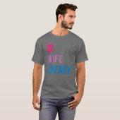 Bi Wife Energy LGBTQ T-shirt (Voorkant volledig)