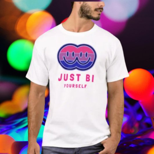 Bi Yourself: Connected Smiles-T-shirt T-shirt