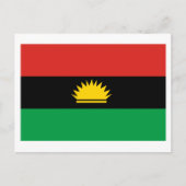 Biafra Flag (1967-1970) Briefkaart (Voorkant)