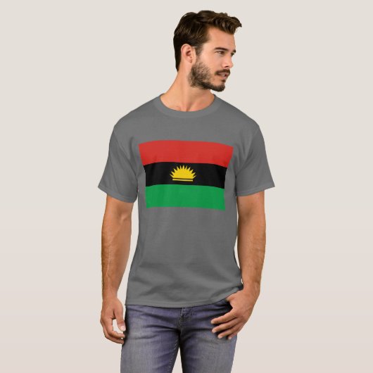 Biafra Flag (1967-1970) T-shirt (Voorkant volledig)
