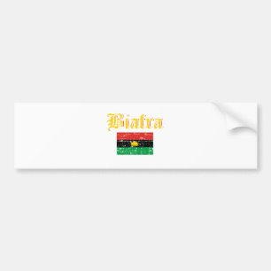 Biafra Flag Bumpersticker