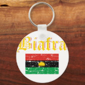 Biafra Flag Sleutelhanger (Voorkant)