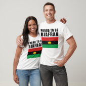Biafra Flag - Trots om Biafra te zijn - Biafra T-shirt (Unisex)