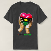 Biafra verenigt ons allemaal t-shirt (Design voorkant)