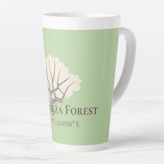 Białowieża Forest Latitude & Longitude Latte Mok (Rechterhoek)
