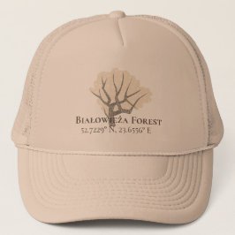 Białowieża Forest Latitude & Longitude Trucker Pet