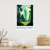 Białowieża-woud 1 poster (Keuken)