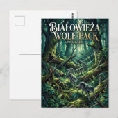 Białowieża-woud Polen Briefkaart (Voorkant / Achterkant)