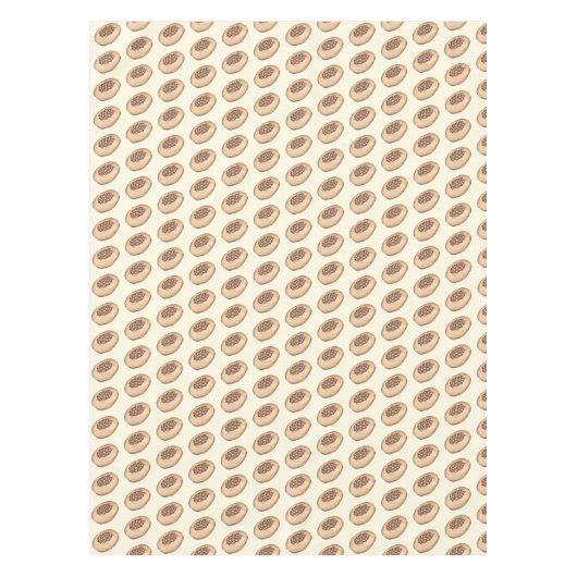 Bialy Breadmaking Jewish Bakery Baking Food Tafelkleed (Voorkant)