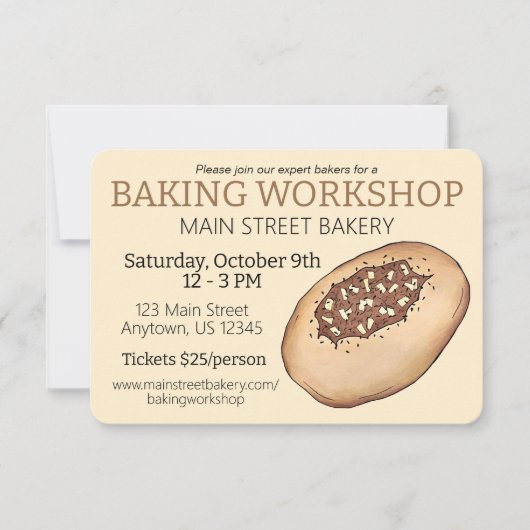 Bialy Broodbakkerij Joodse Bakkerij Bakworkshop Kaart (Voorkant)