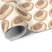 Bialy Joodse Bakkerij Uienbrood Polen Pools eten Cadeaupapier (Rol Hoek)