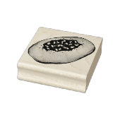 Bialy Joodse Bakkerij Uienbrood Polen Pools eten Rubberstempel (Stempel)