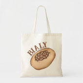 Bialy Joodse Bakkerij Uienbrood Polen Pools eten Tote Bag (Voorkant)