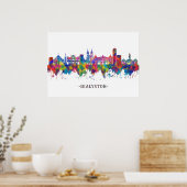 Białystok Poland Skyline Poster (Keuken)