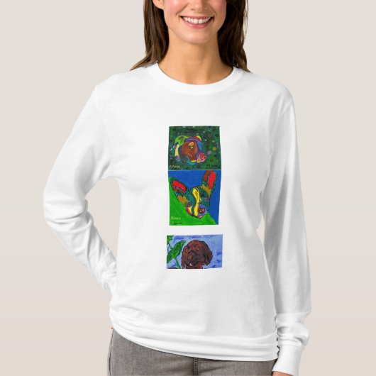 BIANCA_2, BIANCA_1, OLIVIA_1, Bianca, Olivia T-shirt (Voorkant)