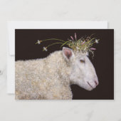 Bianca de uitnodiging van de verlovingspartij voor (Voorkant)