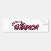 Bianca faded Aufkleber Sticker (Voorkant)