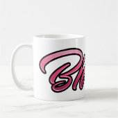Bianca faded pink Tasse Teetasse Kaffeetasse Koffiemok (Links)