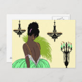 Bianca in Groen - Briefkaarten (Voorkant / Achterkant)