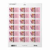 Bianca in Pink & Burgundy Etiket (Full Sheet)