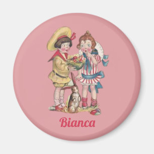 BIANCA ~  ~ Kinderen Konijneneieren ~ Magneet