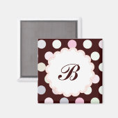 Bianca Monogrammed Magnet (Voorkant / Achterkant)