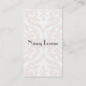 Bianca op Cream - Visitekaartjes (Achterkant)