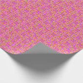 Bianca Paars en geel Cadeaupapier (Hoek)