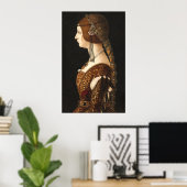 Bianca Sforza - Ambrogio de Predis Fijne Kunst Pos Poster (Thuiskantoor)