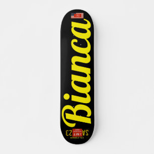 BIANCA Skateboard, 7¾" Deck Persoonlijk Skateboard