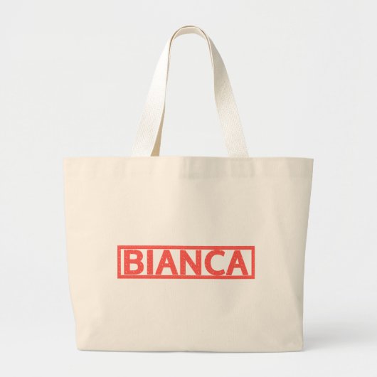 Bianca Stamp Grote Tote Bag (Voorkant)
