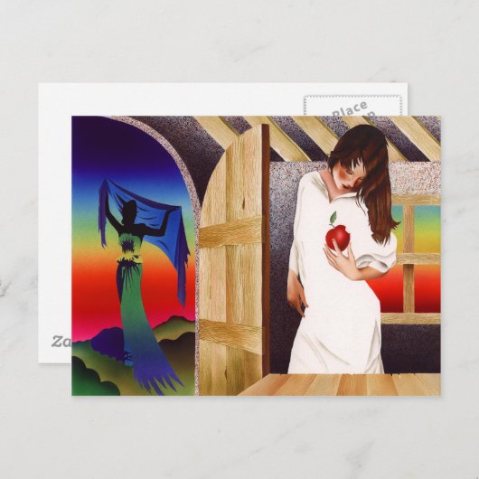 Biancaneve Briefkaart (Voorkant / Achterkant)