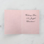 Bianca's Maine Coon Cat Kerstmis Kaart (Binnen)