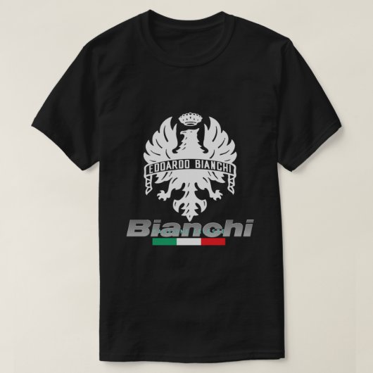 Bianchi Bicycles Edoardo Bianchi Passione Celeste T-shirt (Design voorkant)