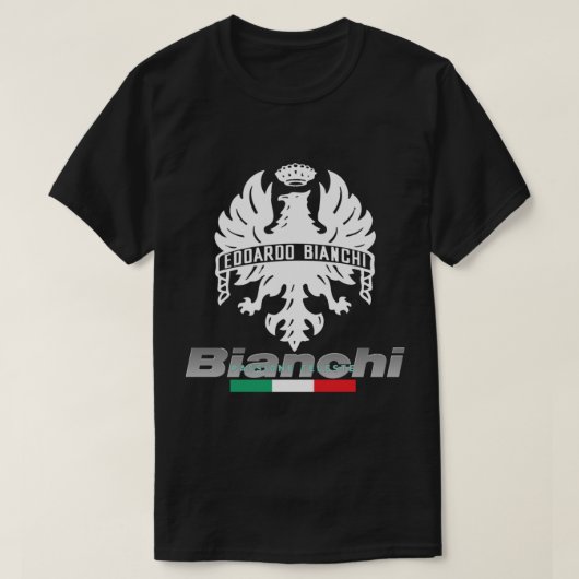 Bianchi Bicycles Edoardo Bianchi Passione Celeste T-shirt (Design voorkant)