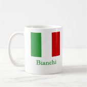 Bianchi Italiaanse vlag Koffiemok (Links)