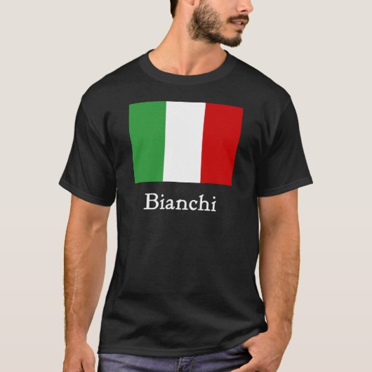 Bianchi Italiaanse vlag T-shirt (Voorkant)