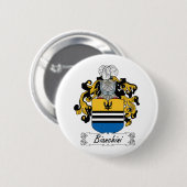 Bianchini Family Crest Ronde Button 5,7 Cm (Voorkant /achterkant)