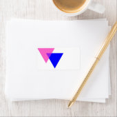 Biangles Biseksuele Pride Etiket (Insitu)