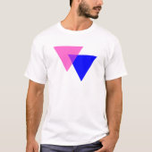 Biangles Biseksuele Pride T-shirt (Voorkant)