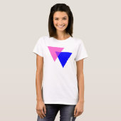 Biangles Biseksuele Pride T-shirt (Voorkant volledig)